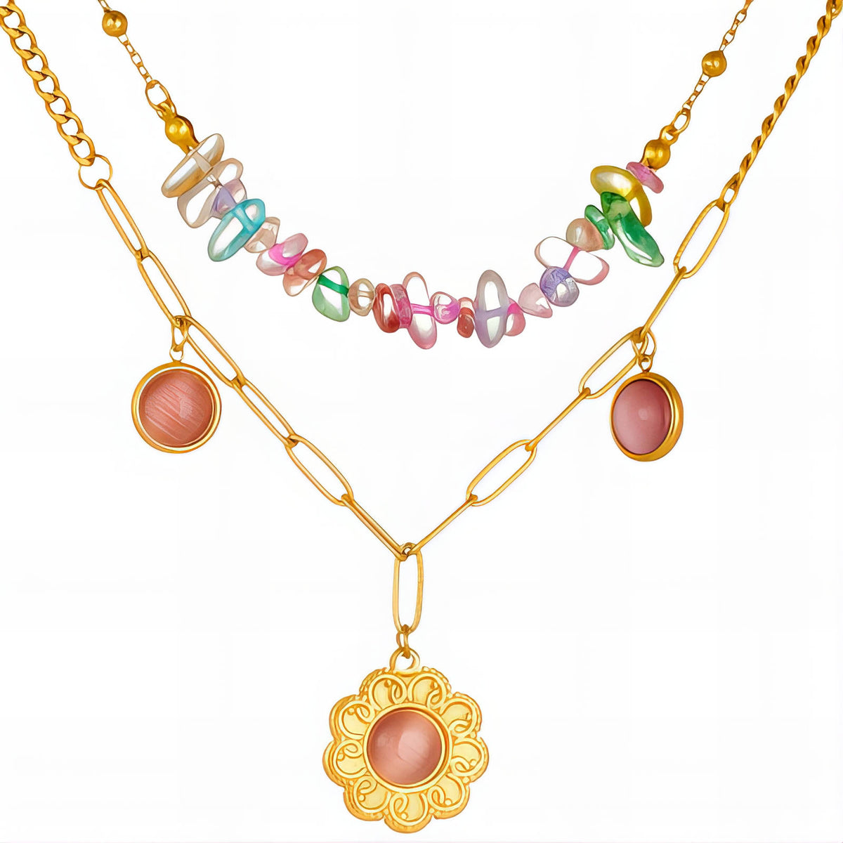 Blush Bloom Necklace