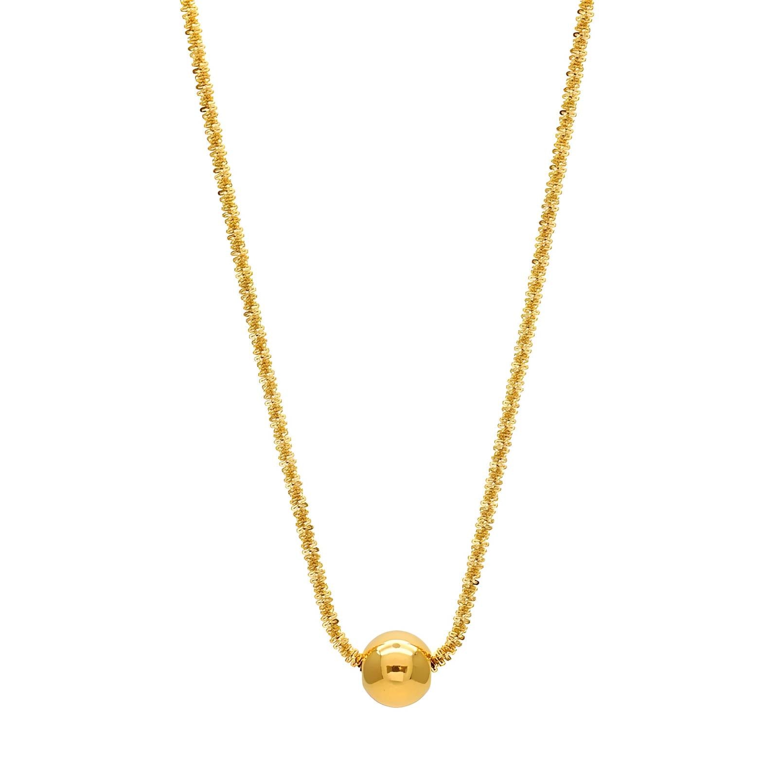 Golden Dot Necklace