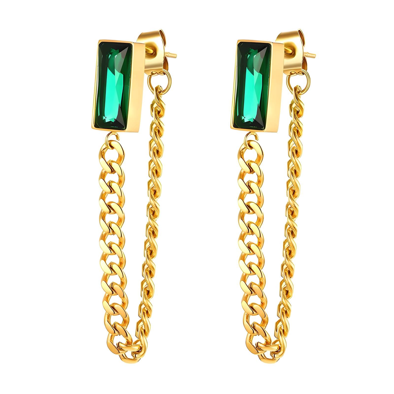 Verdant Glow Earring